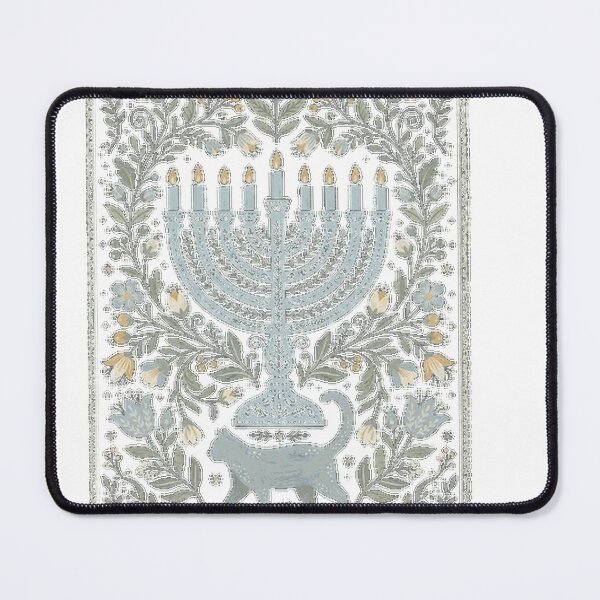 Item preview, Meowzel Tov Hanukkah Cat Jewish Oversized T-Shirt_745f5e346a designed and sold by Djtahar15.