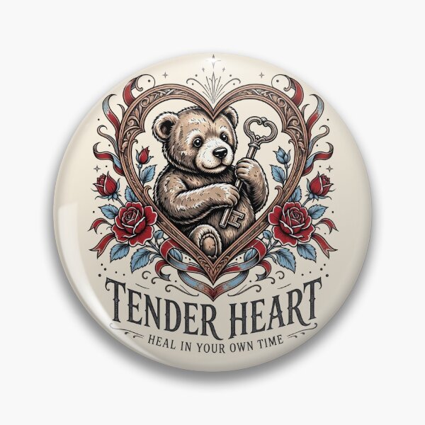 Item preview, Tender Heart Vintage Teddy Bear Love Poster designed and sold by Nadiename.