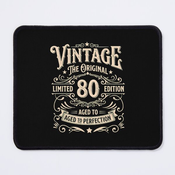Item preview, Vintage 80 Aged To Perfection - 80th Birthday Gift Distressed Design designed and sold by FernaRoje.