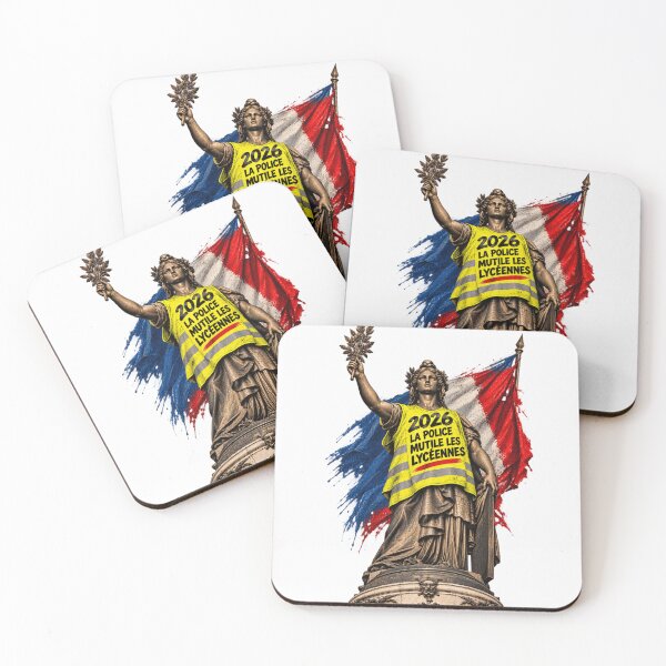 Item preview, Marianne 2026 Yellow Vest Protest French Flag Resistance  designed and sold by first-shirt ⭐ ⭐ ⭐ ⭐ ⭐.