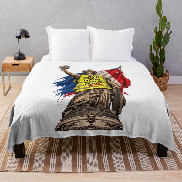 Item preview, Marianne 2026 Yellow Vest Protest French Flag Resistance designed and sold by first-shirt ⭐ ⭐ ⭐ ⭐ ⭐.