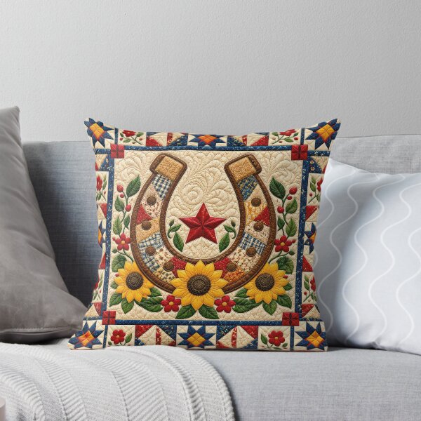 Item preview, Horseshoe Quilt designed and sold by Elisabeth Lucas.