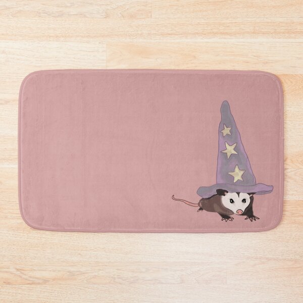 Item preview, Wizard opossum | Whimsical Magical Animal Art designed and sold by pinkybat.