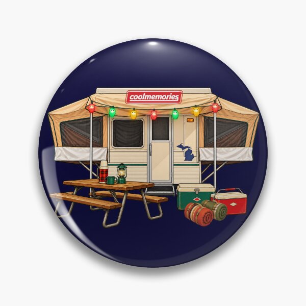 Item preview, Cool Memories Camper designed and sold by FreshWaterWares.