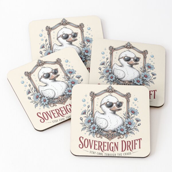 Item preview, Sovereign Drift Vintage Rubber Duck Sunglasses Poster designed and sold by Nadiename.