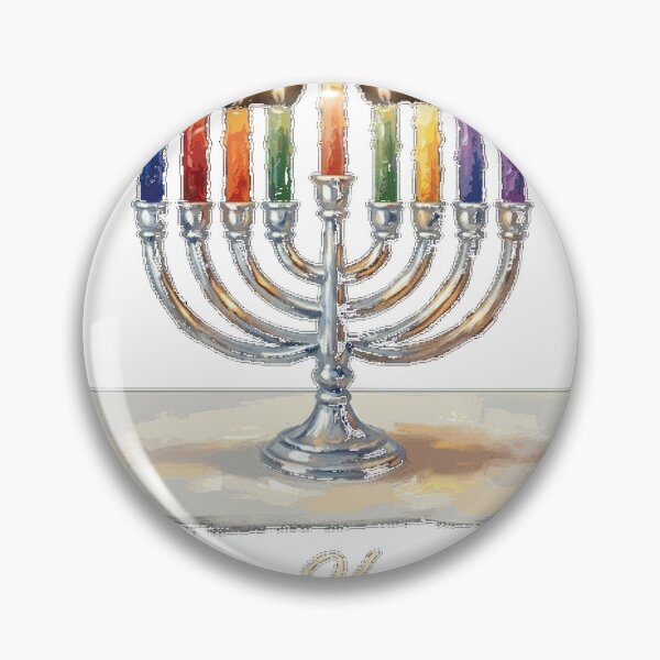 Item preview, Menorah Hanukkah Classic T-Shirt_480558875c designed and sold by Fr0y000.