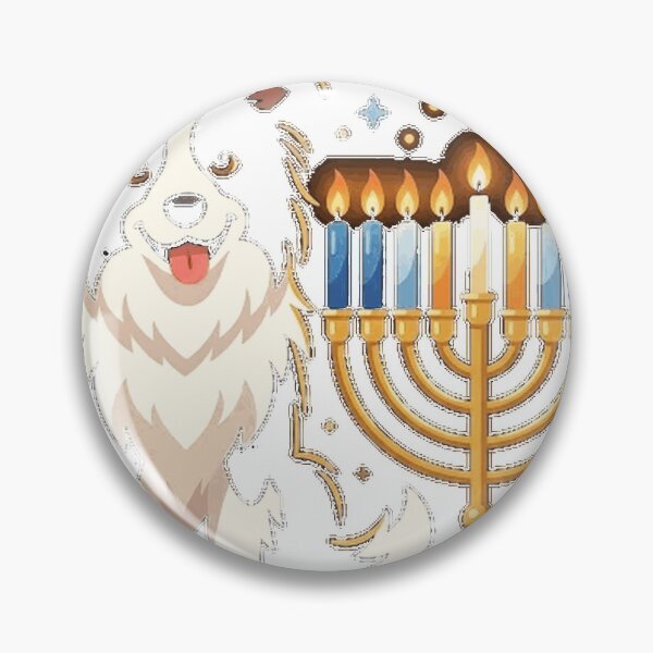 Item preview, puppy celebrating Hanukkah Classic T-Shirt_8b9b585185 designed and sold by Dreamers333.