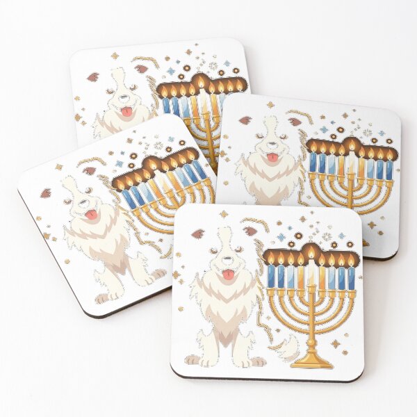 Item preview, puppy celebrating Hanukkah Classic T-Shirt_8b9b585185 designed and sold by Dreamers333.