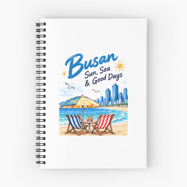 Item preview, Busan Travel Shirt, Korea Lover Gift, Cute Beach Vacation Tee, Sun Sea Good Days, Korean Summer Graphic Shirt designed and sold by SunAndJune.