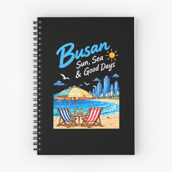 Item preview, Busan Travel Shirt, Korea Lover Gift, Cute Beach Vacation Tee, Sun Sea Good Days, Korean Summer Graphic Shirt designed and sold by SunAndJune.