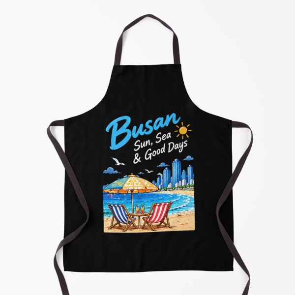Item preview, Busan Travel Shirt, Korea Lover Gift, Cute Beach Vacation Tee, Sun Sea Good Days, Korean Summer Graphic Shirt designed and sold by SunAndJune.