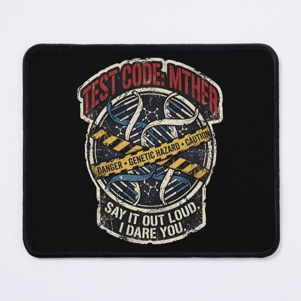 Item preview, Test Code MTHFR – Danger Genetic Hazard Say It Out Loud Funny Lab Tech Medical Laboratory Humor Art designed and sold by Luminari Creations.