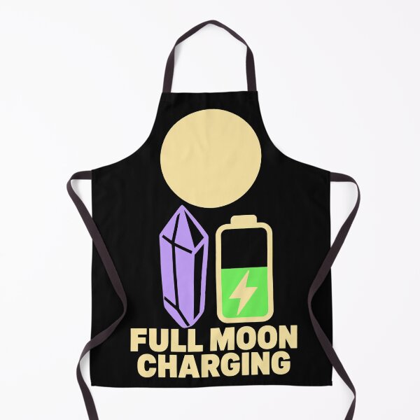 Item preview, Full Moon Charging Crystal Witchy Funny designed and sold by LiberOccultis.