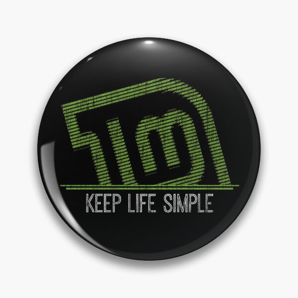 Item preview, Linux Mint - Keep Life Simple designed and sold by WR Design.