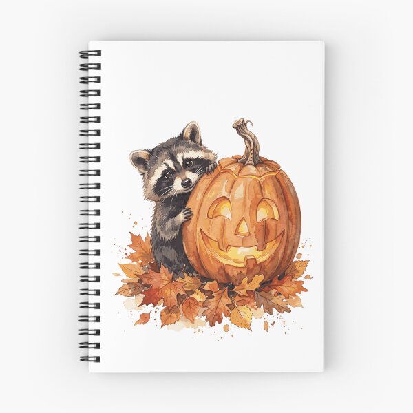 Item preview, Raccoon With Glowing Pumpkin designed and sold by Tiffany Roy.