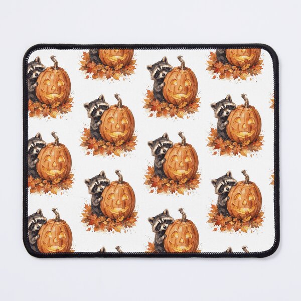 Item preview, Raccoon With Glowing Pumpkin designed and sold by Tiffany Roy.