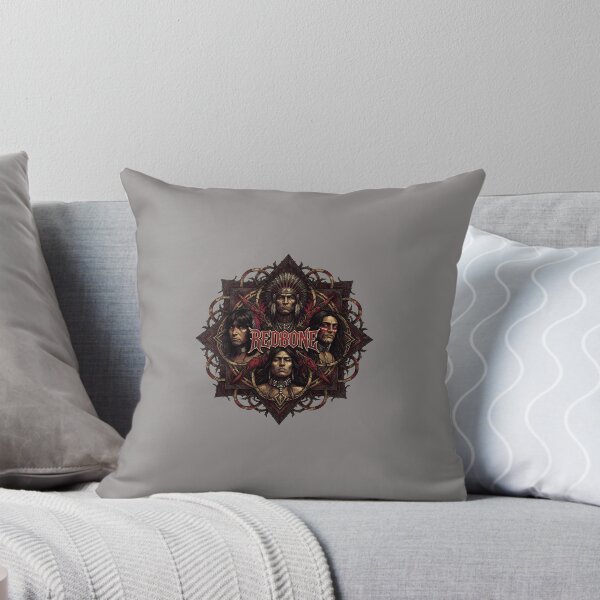 Item preview, Retro Redbone Band Portrait Artwork-76 designed and sold by vallegosbeve.