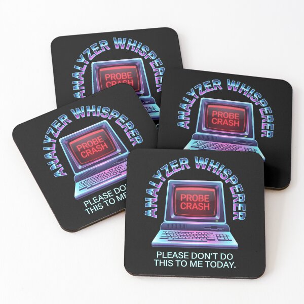 Item preview, Analyzer Whisperer – Probe Crash Please Don't Do This To Me Today Funny Lab Tech Automation Humor Art designed and sold by Luminari Creations.