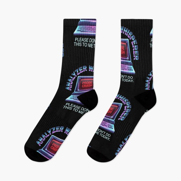 Item preview, Analyzer Whisperer – Probe Crash Please Don't Do This To Me Today Funny Lab Tech Automation Humor Art designed and sold by Luminari Creations.