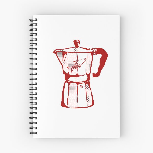 Item preview, Fish in the perculator red lineart | Twin Peaks designed and sold by pinkybat.
