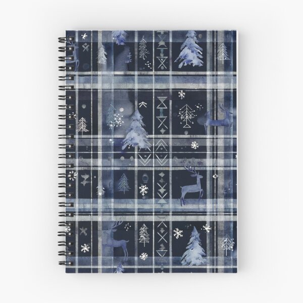 Item preview, Winter Woodland Reindeer & Snowflake Pattern designed and sold by Dream Bloom Gallery.