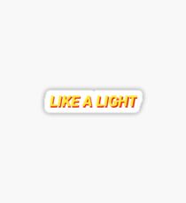SICKO MODE (yellow/orange) Sticker