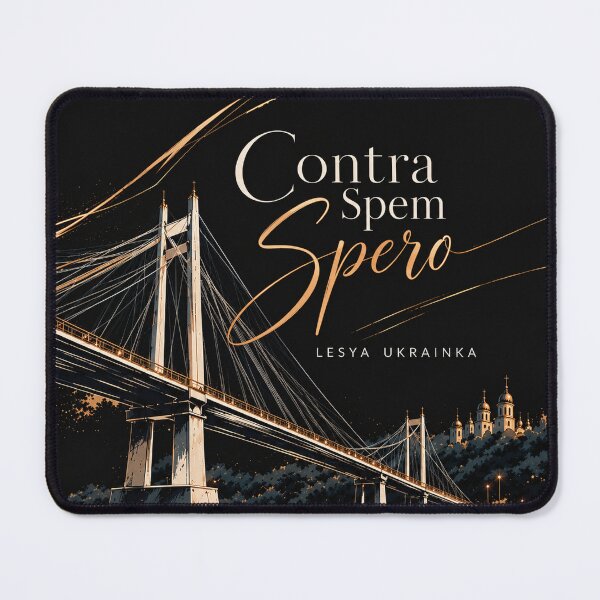 Item preview, Contra spem spero-Kyiv Bridge Art designed and sold by NatAUA.