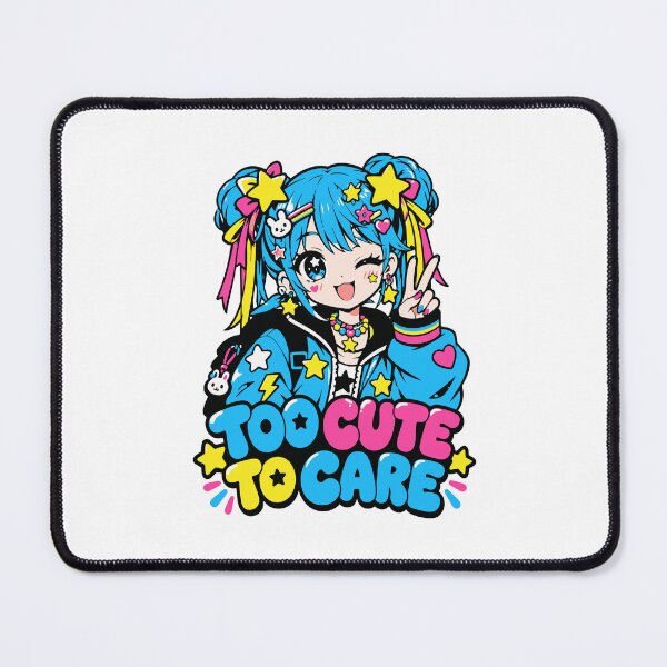 Item preview, Too Cute To Care Harajuku Streetwear designed and sold by RAS-77.