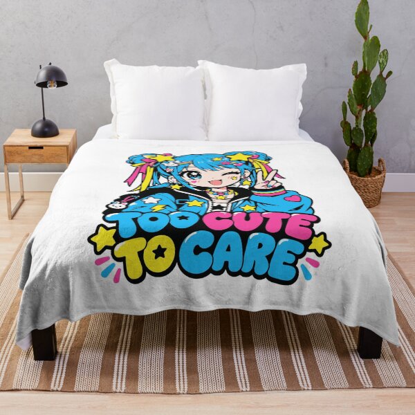 Item preview, Too Cute To Care Harajuku Streetwear designed and sold by RAS-77.