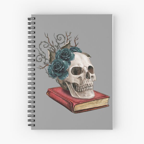 Item preview, Skull Roses and Thorns designed and sold by Tickety Boo.