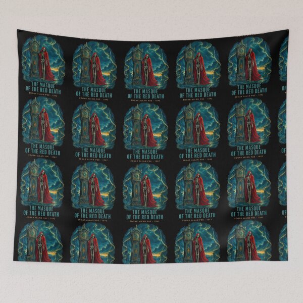 Item preview, The Masque Of The Red Death 1842 Edgar Allan Poe designed and sold by snailslowdance.