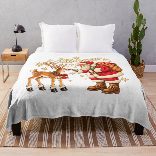 Item preview, Santa Claus Boop Rudolph Funny Christmas designed and sold by Artifyo.