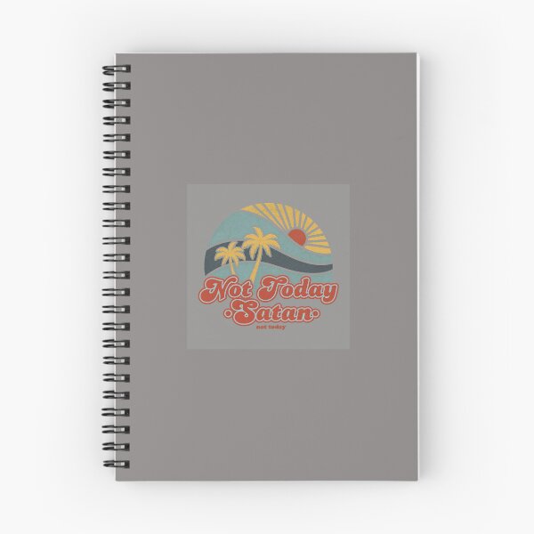 Item preview, Not Today Satan Retro Beach Palm Tree Vacation-5 designed and sold by riestershania.