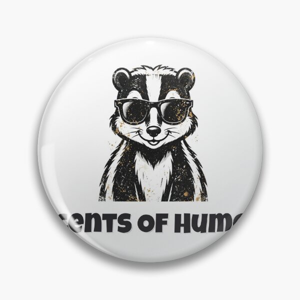 Item preview, Scents Of Humor Funny Skunk Pun designed and sold by Wild Shades.