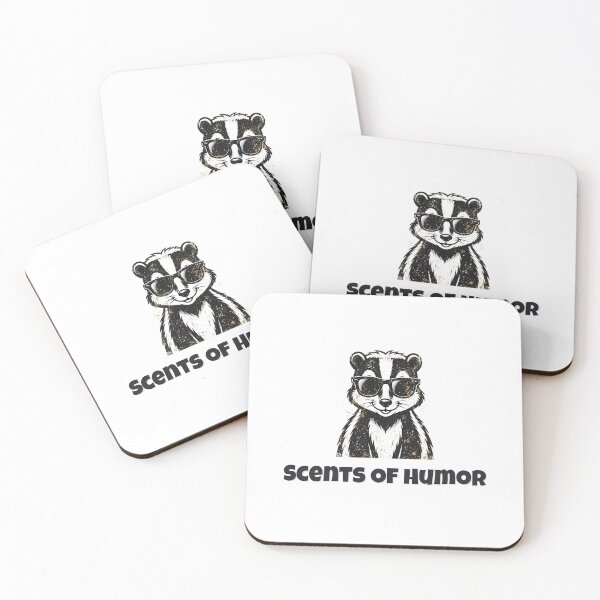 Item preview, Scents Of Humor Funny Skunk Pun designed and sold by Wild Shades.