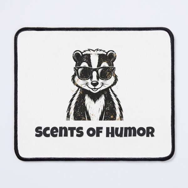 Item preview, Scents Of Humor Funny Skunk Pun designed and sold by Wild Shades.