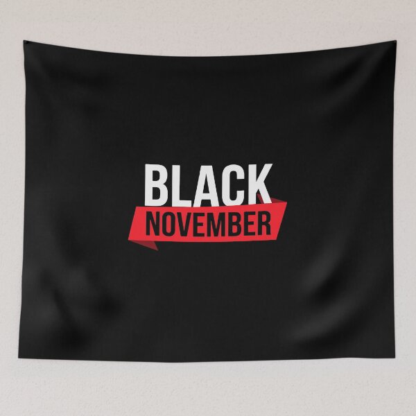 Item preview, BLACK NOVEMBER – Bold Sale Typography Design ?? designed and sold by AtonuHaque.