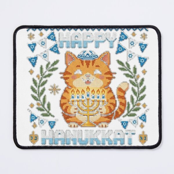 Item preview, Meowzel Tov, Happy Hanukkat! Classic T-Shirt_1a6f6afcc6 designed and sold by gidget-gadget.