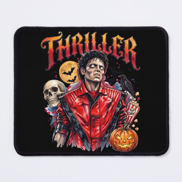 Item preview, Michael J Halloween Watercolor art designed and sold by LiuTiuuu.