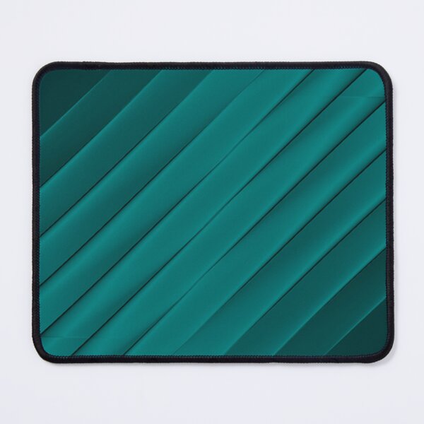 Item preview, Abstract Teal Geometric Stripes – Modern Turquoise Pattern designed and sold by shoppersgallery.