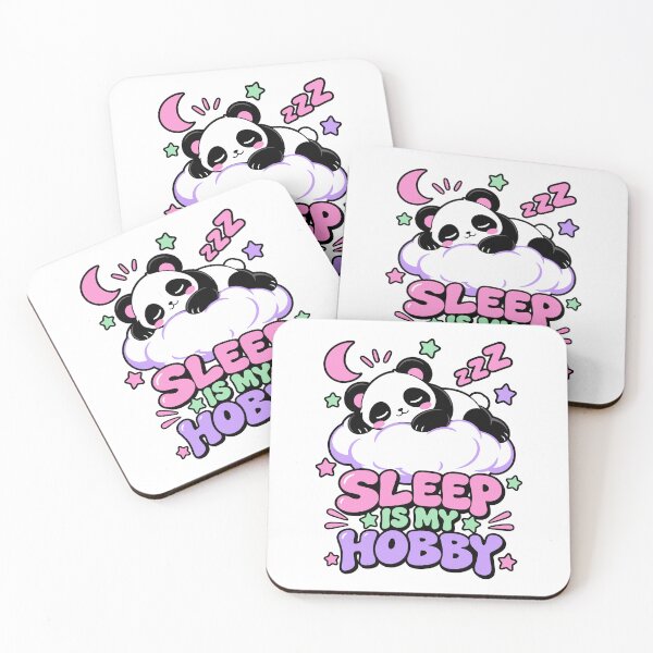 Item preview, Sleep Is My Hobby Lazy Panda Anime designed and sold by RAS-77.