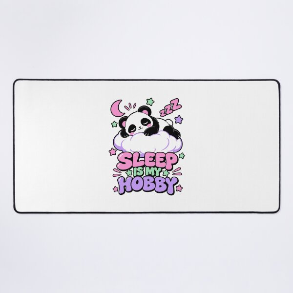 Item preview, Sleep Is My Hobby Lazy Panda Anime designed and sold by RAS-77.