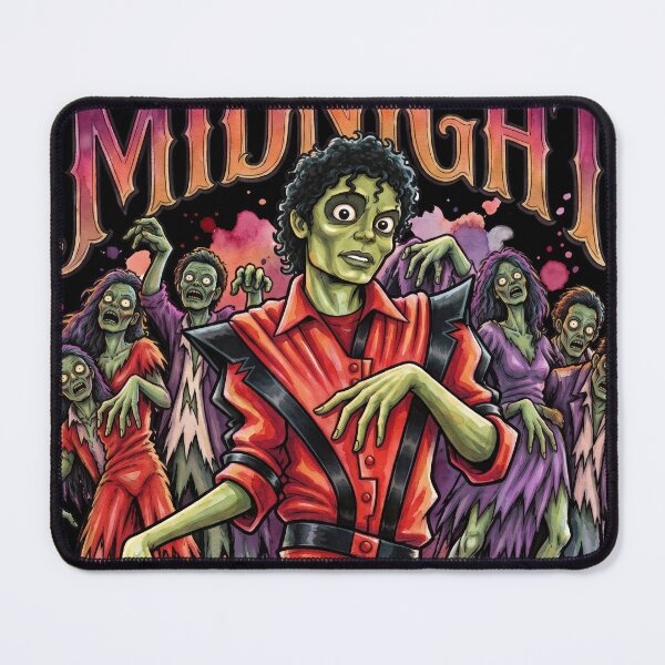 Item preview, Michael J Halloween Watercolor art designed and sold by LiuTiuuu.