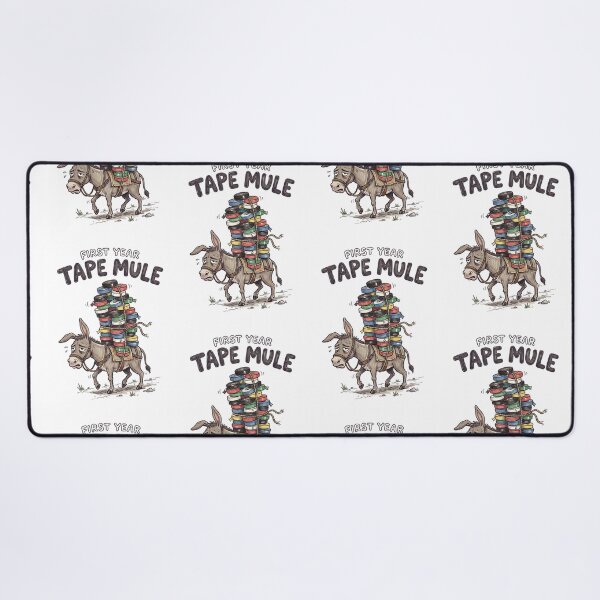 Item preview, First Year Tape Mule – Electrician Apprentice Hazing Journeyman Trades Humor Comic Art designed and sold by Luminari Creations.