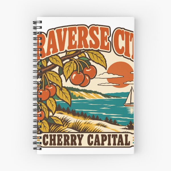 Item preview, Traverse City Gift - Cherry Capital designed and sold by RedRubyBubble.