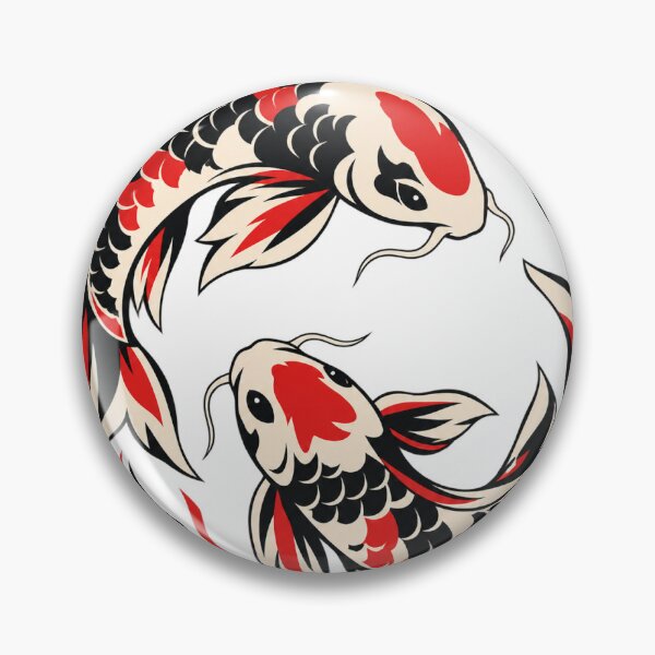 Item preview, Twin Koi Fish Yin Yang Lotus Pond designed and sold by Urban Clothes Market.