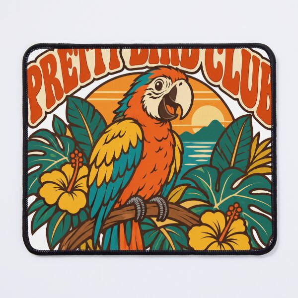 Item preview, Parrot Gift - Pretty Bird Club designed and sold by RedRubyBubble.