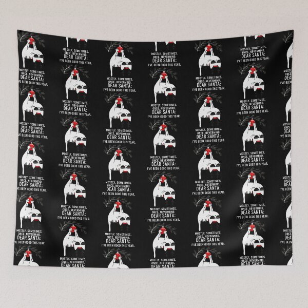 Item preview, Dear Santa I'Ve Been Good This Year Funny Cat Christmas designed and sold by OddityVault.