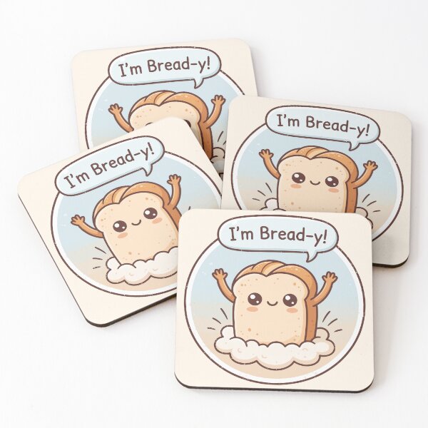 Item preview, Im Bread-y Cute Loaf Of Bread Baking designed and sold by Amir Faysal.