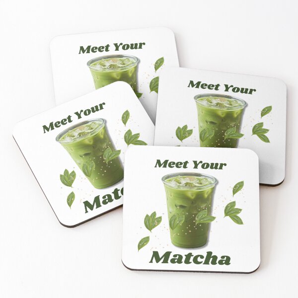 Item preview, Meet Your Matcha Iced Matcha Latte  designed and sold by SoukaArtStore.